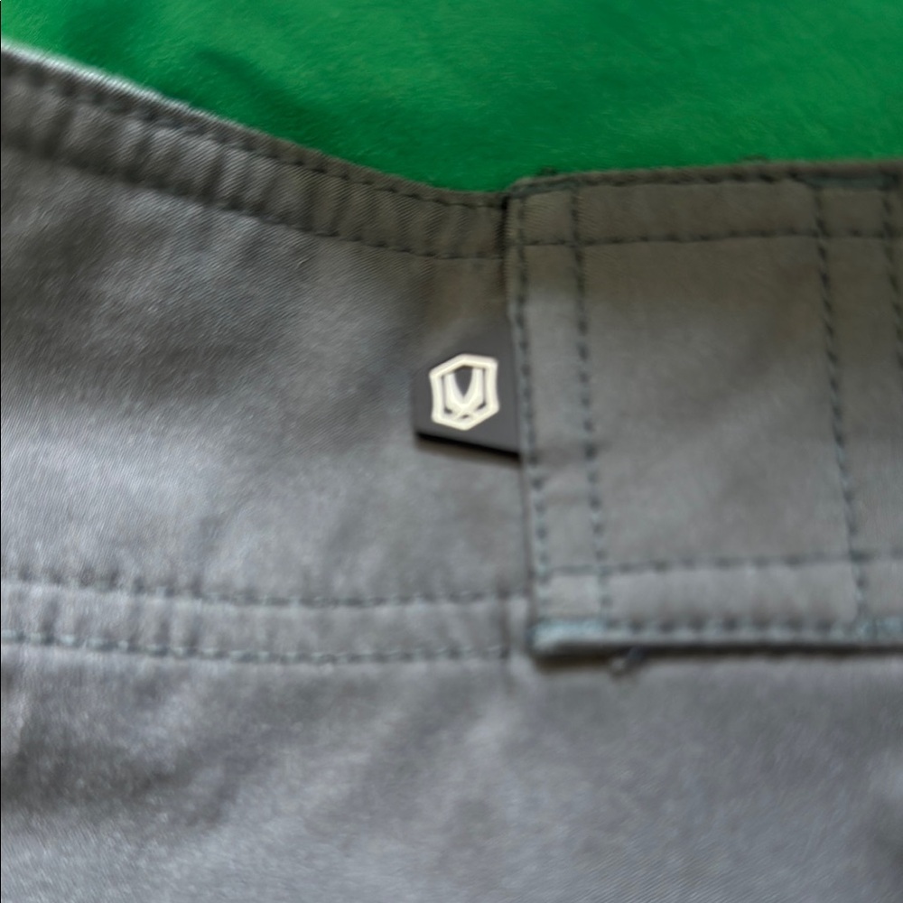 Dynamic Green and Gray Board Shorts for Swim - Picture 8 of 10